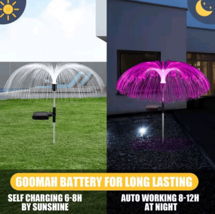 باندل قطعتبن اباجورة قنديل للحدائق